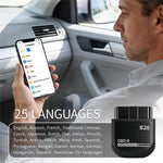 B26 Bluetooth-compatible 5.1 OBD2 Car Diagnostic Scanner ELM327 Engine Code Reader