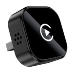 Q1A 2 in 1 CarPlay Android Auto Wireless Adapter Bluetooth-compatible 5.0 5G WiFi USB Plug and Play, Plastic Shell