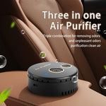USB Powered Plasma Negative Ion Air Purifier 360-Degree Purification 5W Low Noise for Car Bathroom Kitchen