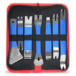 7Pcs Stainless Steel Car Pry Bar Tool Set Multi-Size Trim Removal Pry Bars for Car Door Panel Dashboard Removal