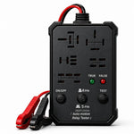 Automotive Relay Tester 12V / 24V Dual Voltage Diagnostic Tool 5-Position Multi-Function Relay Detector for Vehicle Repair