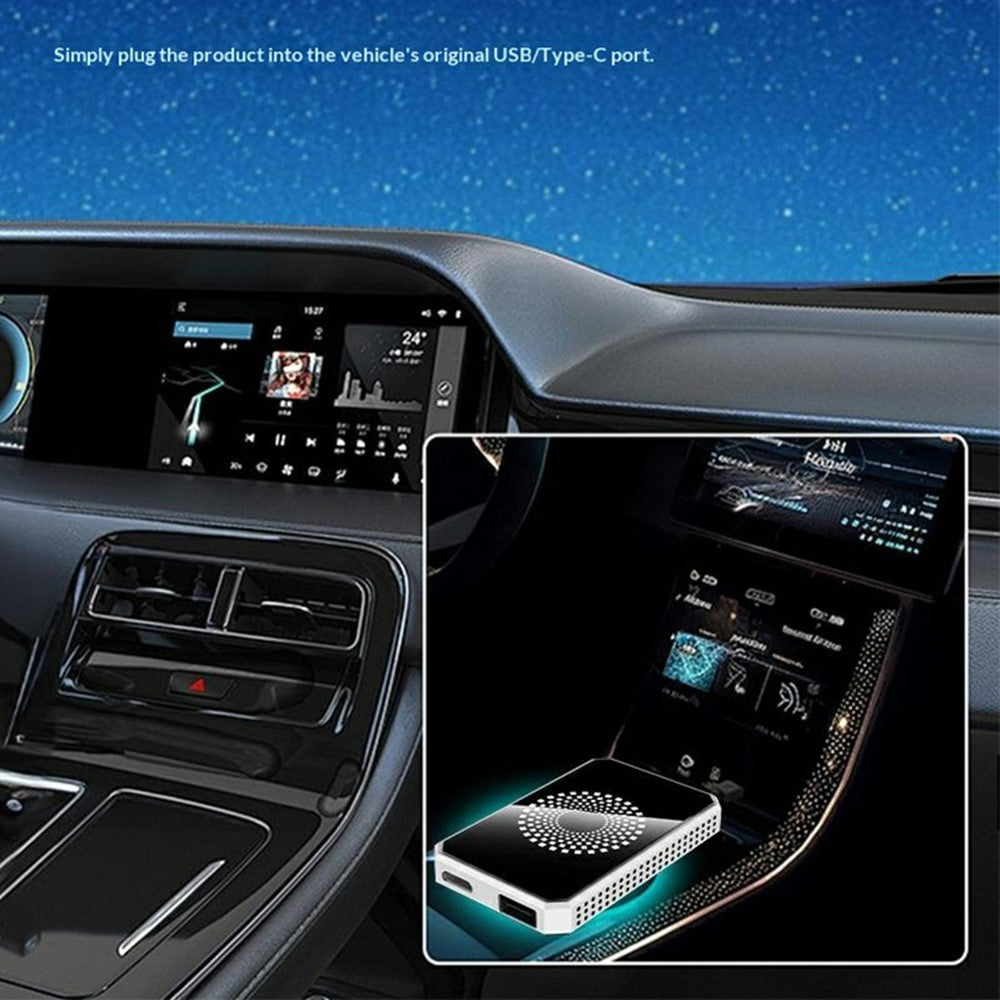 A11K 2+16GB Trådløs CarPlay Android Auto AI-boks Android 13.0 System 4K HD Output Konverteringsboks til Bil