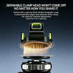 Magnetic Car Phone Holder 360 Degree Rotation Foldable Vacuum Suction Cup Dashboard Stand for Car Navigation