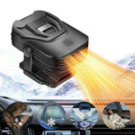 12V 150W Portable Car Heater Fast Heating Defrosting Defogging Windshield Defroster Fan