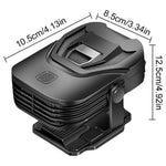 12V 150W Portable Car Heater Fast Heating Defrosting Defogging Windshield Defroster Fan