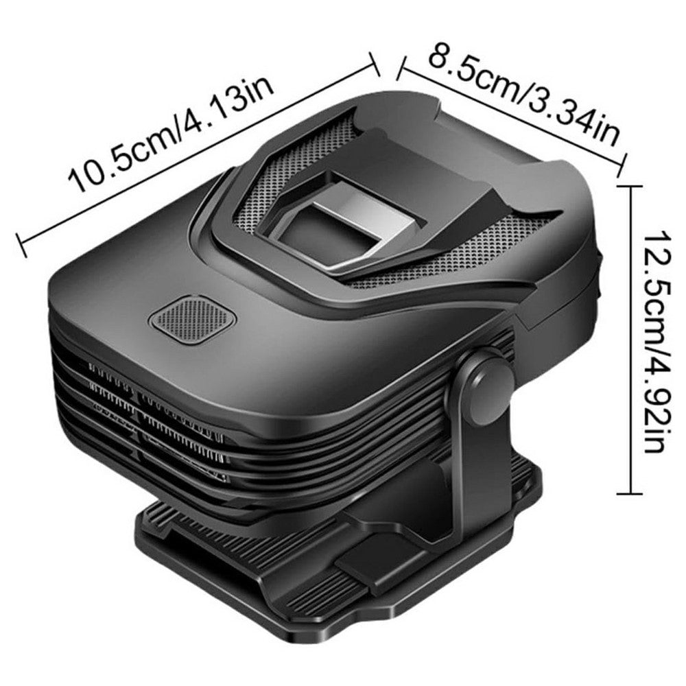 12V 150W Portable Car Heater Fast Heating Defrosting Defogging Windshield Defroster Fan