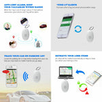 Bluetooth-compatible Key Finder Tracker Bidirectional Alarm App Control Anti-Lost Locator for Pets Wallet