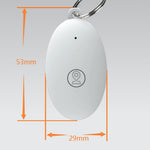 Bluetooth-compatible Key Finder Tracker Bidirectional Alarm App Control Anti-Lost Locator for Pets Wallet
