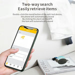Bluetooth-compatible Key Finder Tracker Bidirectional Alarm App Control Anti-Lost Locator for Pets Wallet