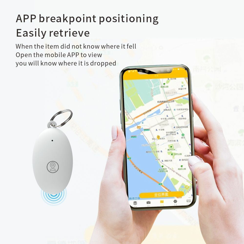 Bluetooth-compatible Key Finder Tracker Bidirectional Alarm App Control Anti-Lost Locator for Pets Wallet