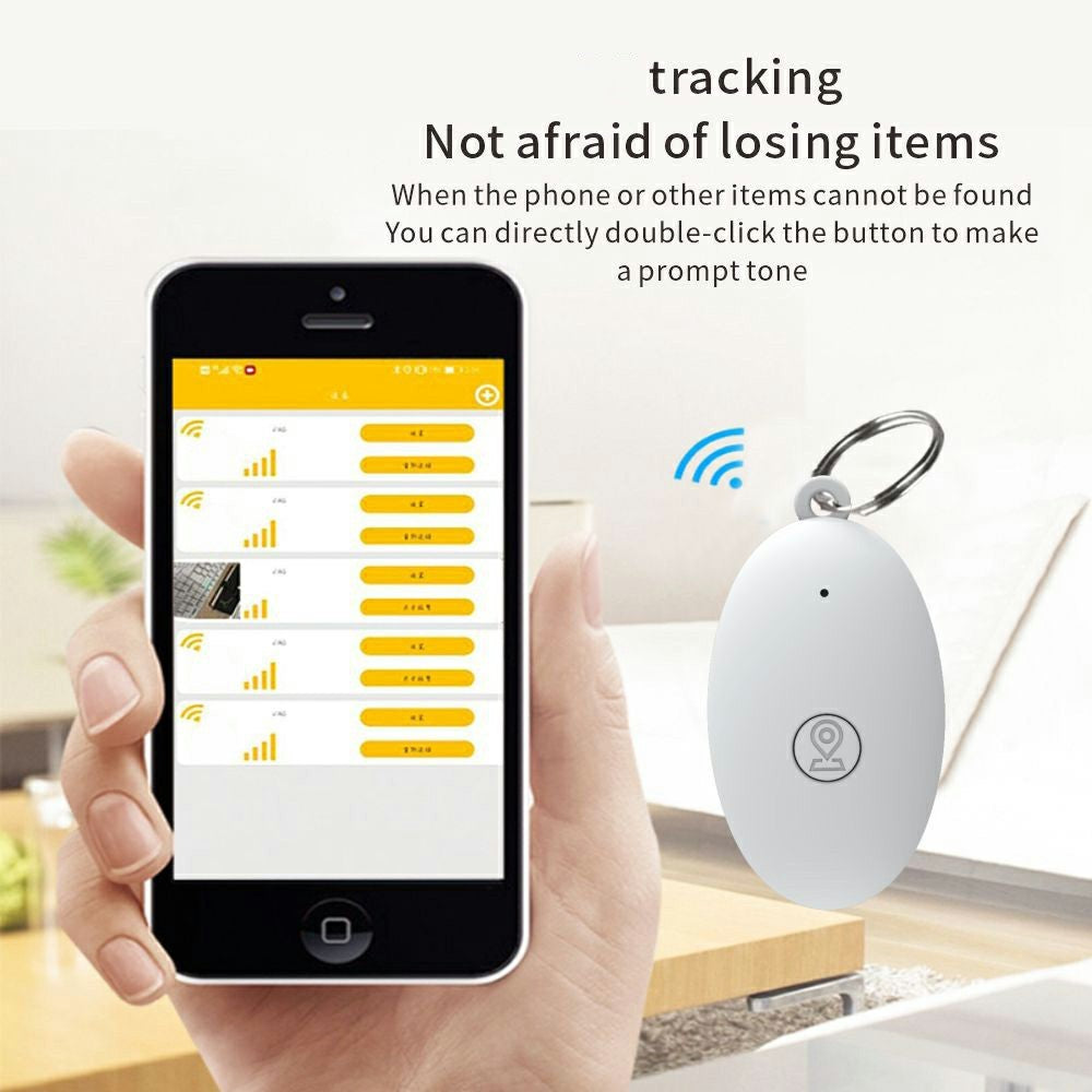 Bluetooth-compatible Key Finder Tracker Bidirectional Alarm App Control Anti-Lost Locator for Pets Wallet