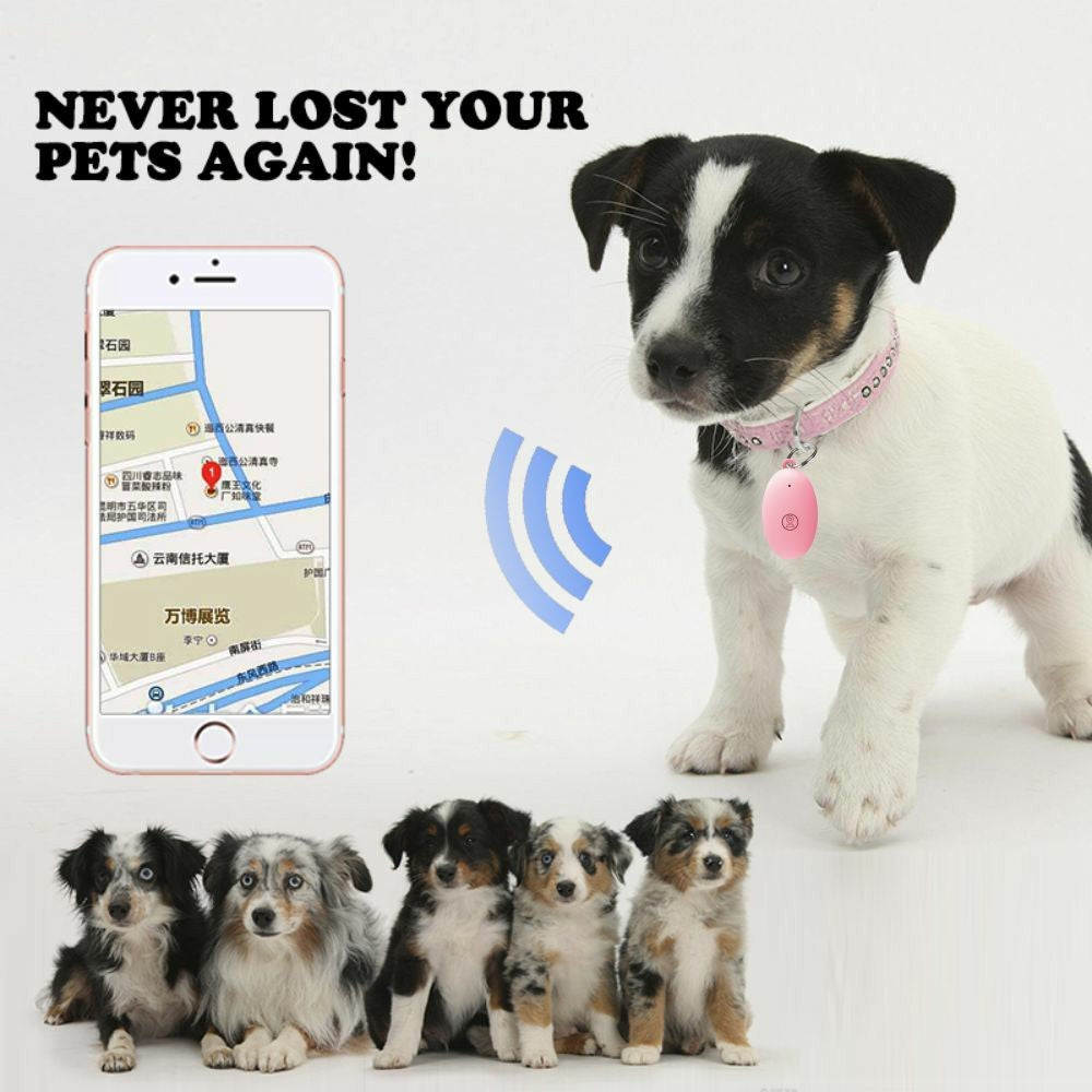 Bluetooth-compatible Key Finder Tracker Bidirectional Alarm App Control Anti-Lost Locator for Pets Wallet