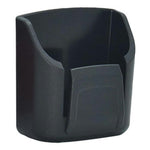 Car Key Holder Adhesive Mounting PVC U-Shaped Design Storage Box for Car Dashboard Center Console