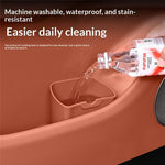 900ML Silicone Car Door Trash Can Waterproof Multifunctional Umbrella Holder Storage Bin for Car Interior