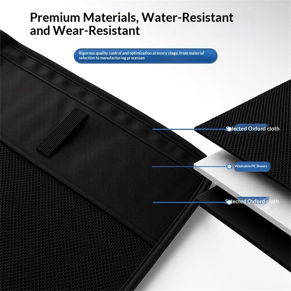 100 x 40cm Car Seat Back Storage Bag Oxford Cloth Multi-Pocket Waterproof Organizer for Car SUV