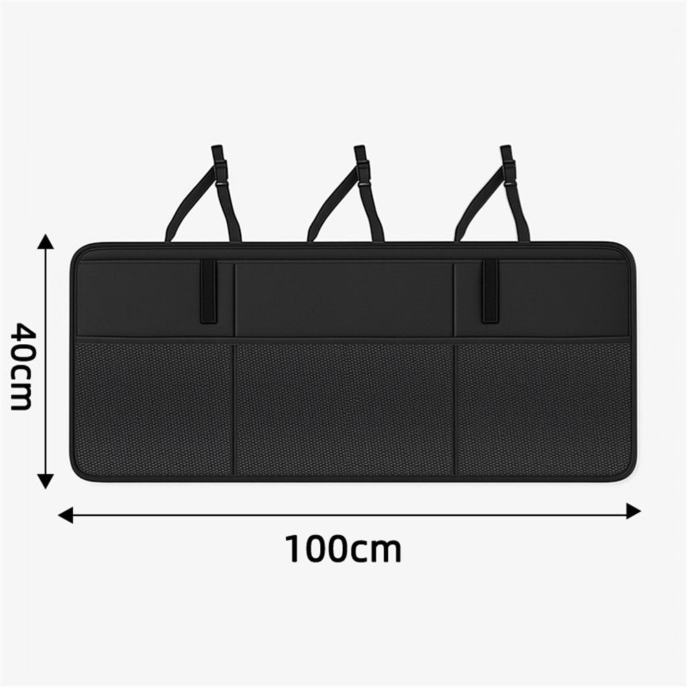 100 x 40cm Car Seat Back Storage Bag Oxford Cloth Multi-Pocket Waterproof Organizer for Car SUV