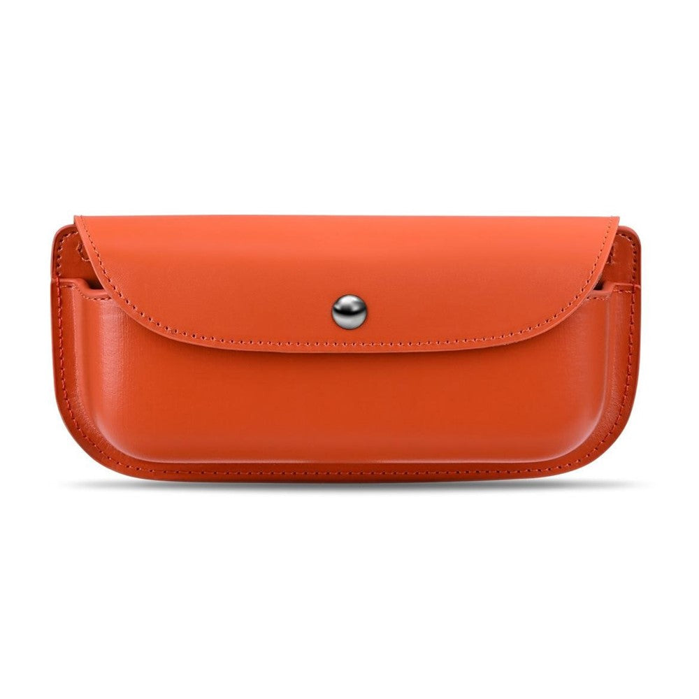Car Sun Visor Glasses Organizer Leather Flip Top Magnetic Closure Storage Box