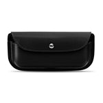 Car Sun Visor Glasses Organizer Leather Flip Top Magnetic Closure Storage Box