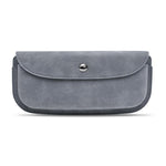 Car Sun Visor Glasses Organizer Leather Flip Top Magnetic Closure Storage Box