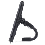 6.8 inch Waterproof Motorcycle Phone Holder PC Touch Screen Case 360 Degree Rotating Rearview Mirror Mount