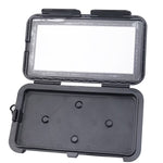6.8 inch Waterproof Motorcycle Phone Holder PC Touch Screen Case 360 Degree Rotating Rearview Mirror Mount
