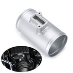 R-EP XH-UN605 Car Engine Air Intake Sensor Car MAF Sensor Air Flow Sensor Adapter Intake Meter Mount Base Air Intake Parts for Honda, Ford