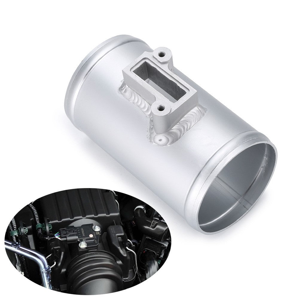 R-EP XH-UN605 Car Engine Air Intake Sensor Car MAF Sensor Air Flow Sensor Adapter Intake Meter Mount Base Air Intake Parts for Honda, Ford
