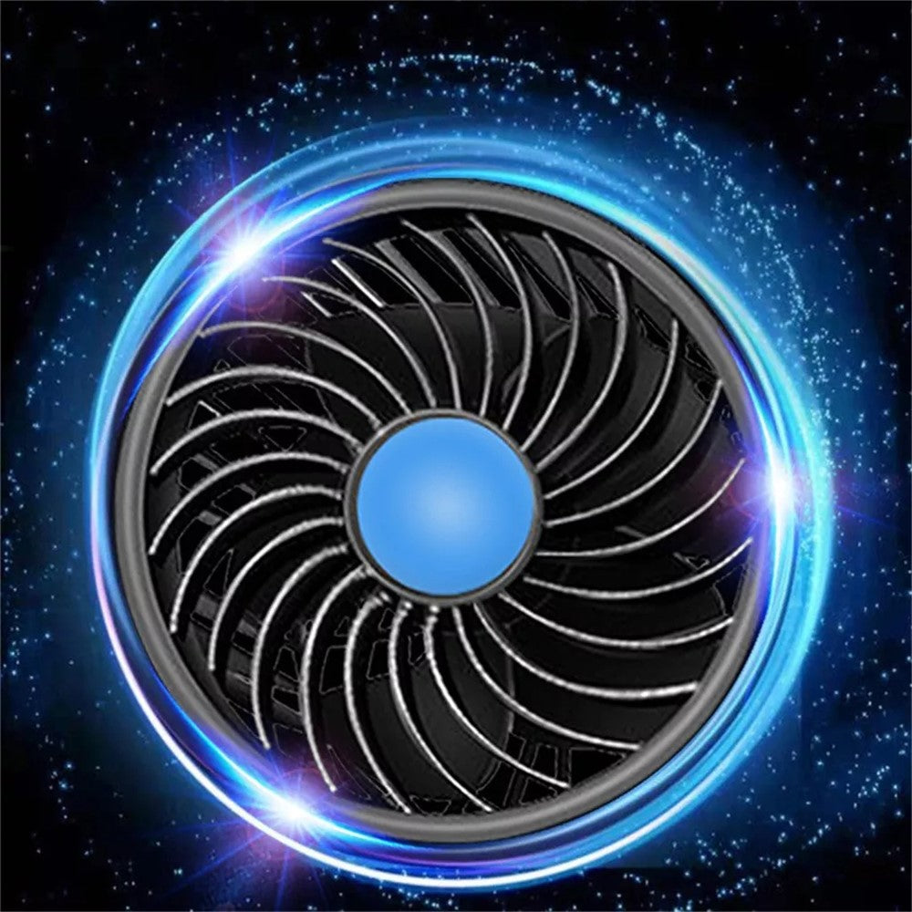 Car Dashboard Cooling Fan USB Electric Dual-Head Cooling Air Circulator Strong Wind 360-Degree Rotatable Cooler