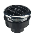 A1153-02 Integral Style Car Air Outlet RV Dashboard Electroplating Air Vent Replacement Parts for Vehicles Modified Accessories (Φ87 / 75 / 46)