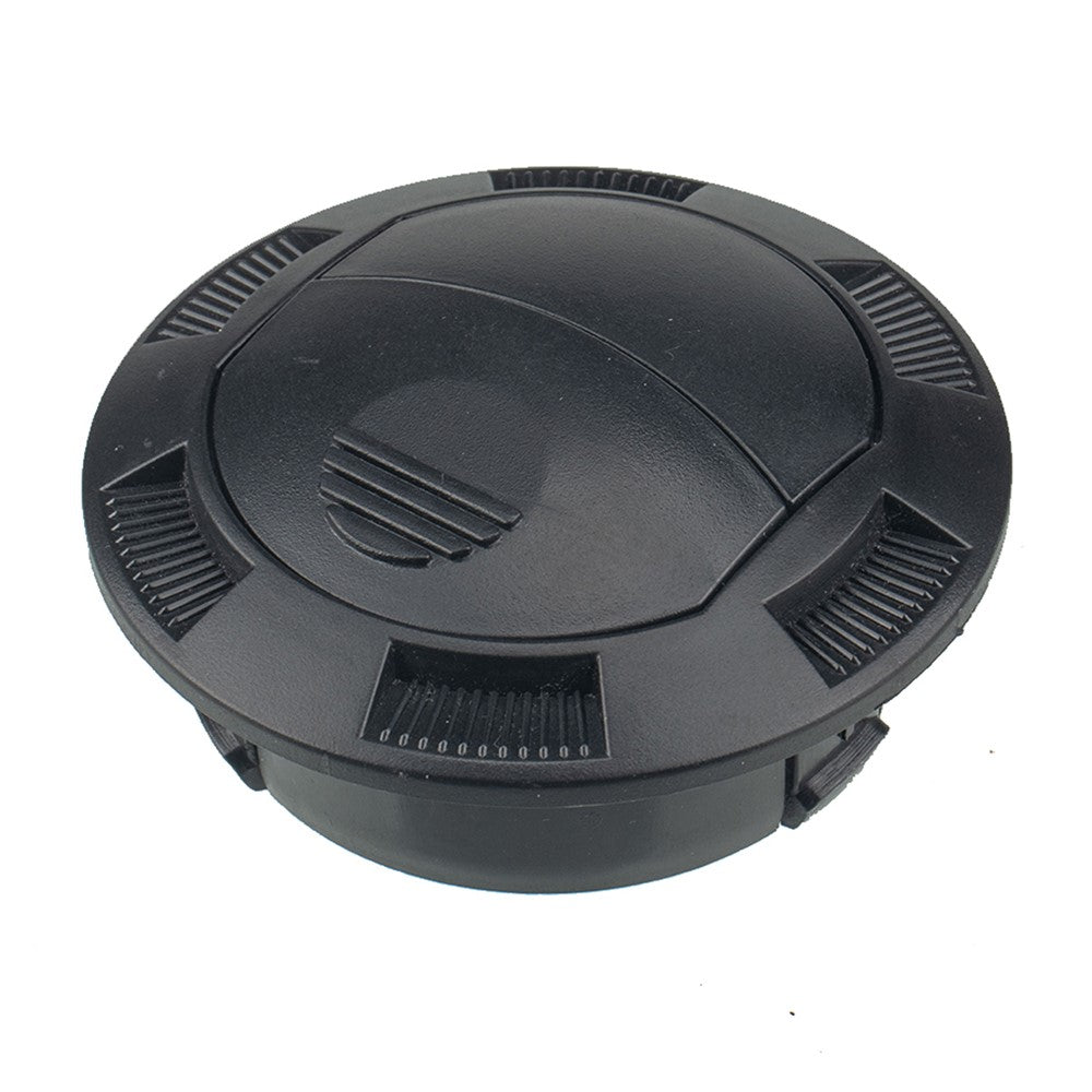 A1156 Bus Car Air Outlet Kit Set with 3 Screws, Dashboard Air Conditioning Deflector Side Roof Round Air Vent Outlet Replacement (Φ100 / 75)