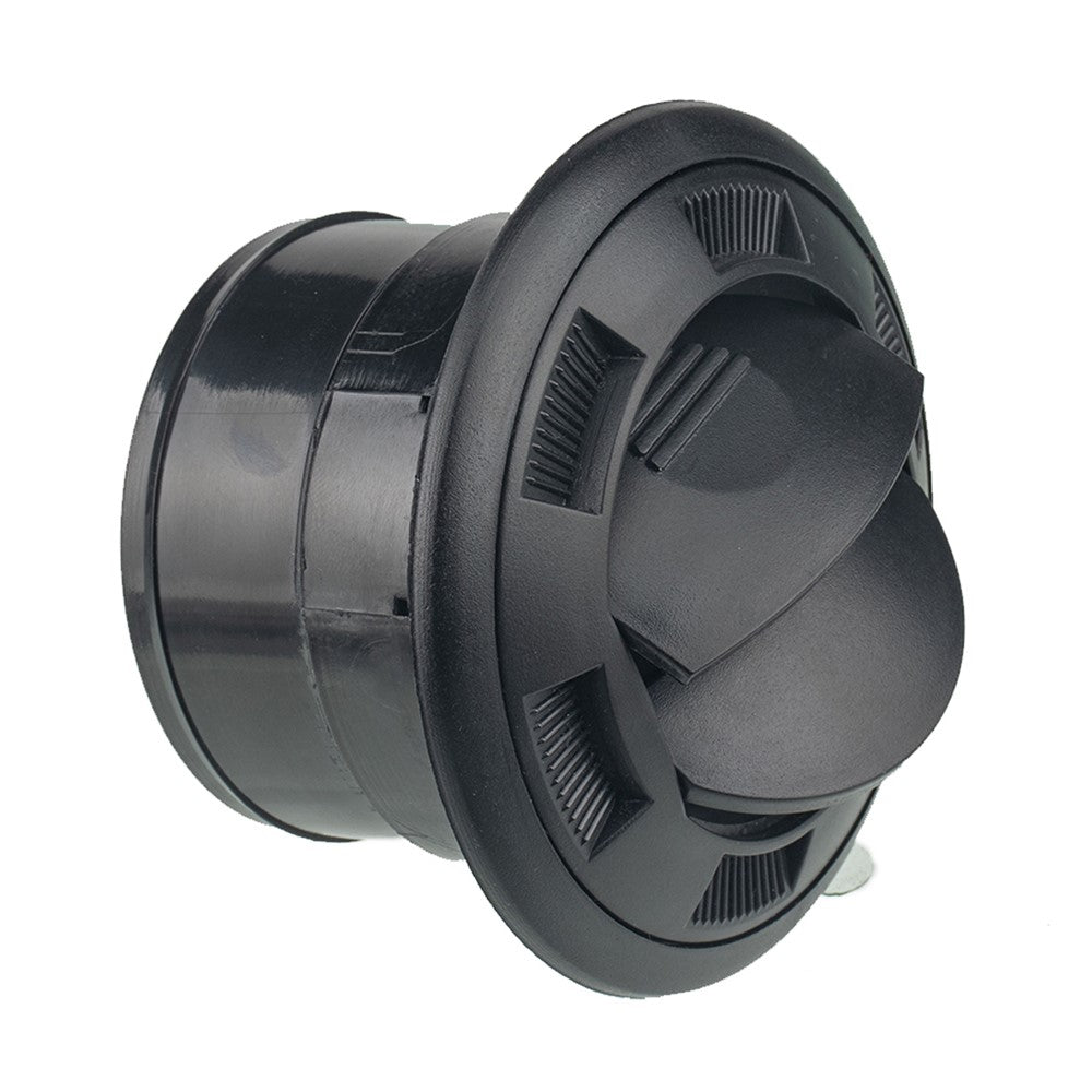 A1156 Bus Car Air Outlet Kit Set with 3 Screws, Dashboard Air Conditioning Deflector Side Roof Round Air Vent Outlet Replacement (Φ100 / 75)