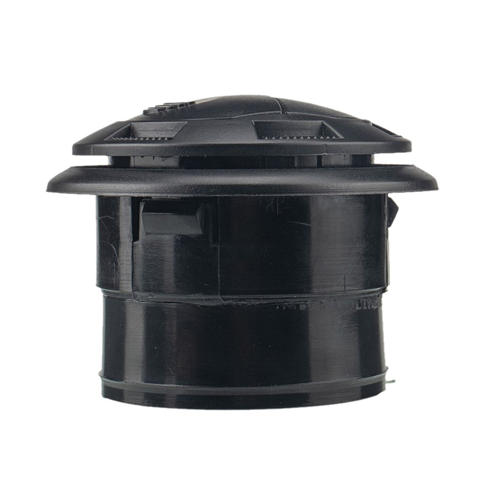 A1156 Bus Car Air Outlet Kit Set with 3 Screws, Dashboard Air Conditioning Deflector Side Roof Round Air Vent Outlet Replacement (Φ100 / 75)