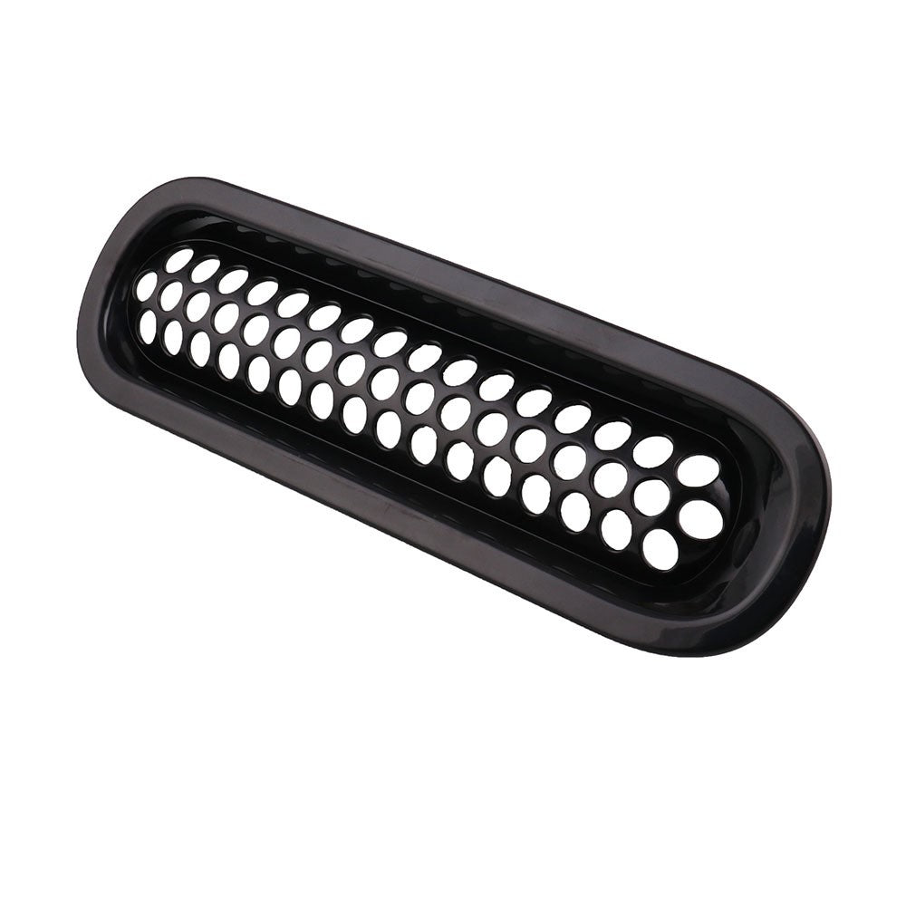 7Pcs For Jeep Wrangler JK 2007-2017 Car Front Grille Mesh Inserts Guards Net