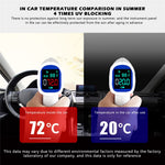1026 190T Silver Coated Cloth Car Cover Reflective UV Protection Waterproof Car Hood