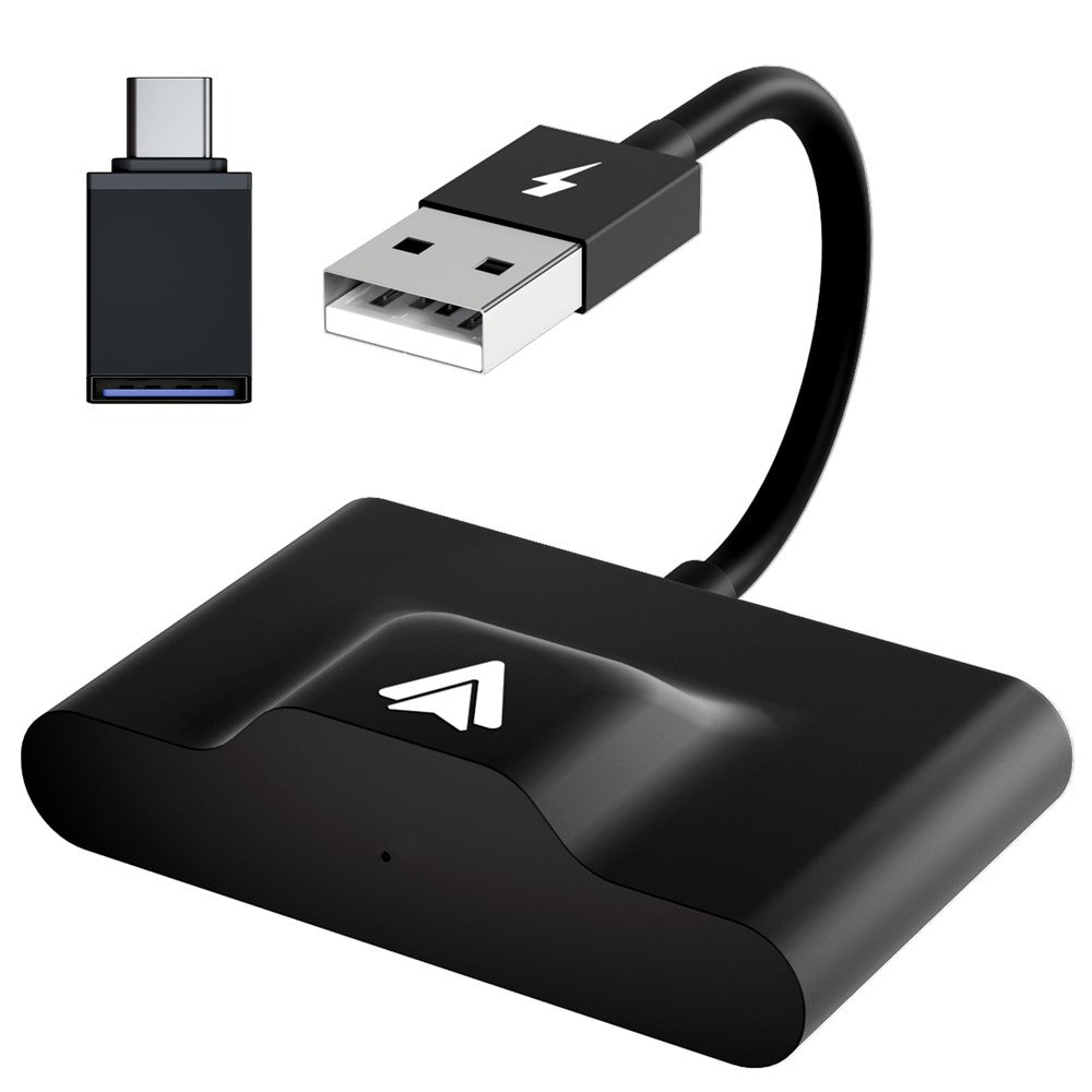 THT-020-3+ Wireless Android Auto Adapter Plug and Play Wired to Wireless Android Auto Dongle Compatible with Android 6.0+