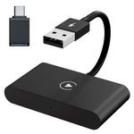THT-020-2 iP Wireless CarPlay Converter Dongle for Wired CarPlay Car Adapter Support Online Update, Plug & Play