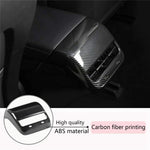 M30035 For Tesla Model 3 / Model Y Plastic Car Rear Air Vent Outlet Frame Interior Part