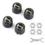 V101B 4PCS Bluetooth-compatible 5.0 Car Tire Pressure Monitoring Sensors Monitors Tools Alarm Modes Real-Time Display APP Controlled (External Installation)