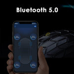 V101B 4PCS Bluetooth-compatible 5.0 Car Tire Pressure Monitoring Sensors Monitors Tools Alarm Modes Real-Time Display APP Controlled (External Installation)