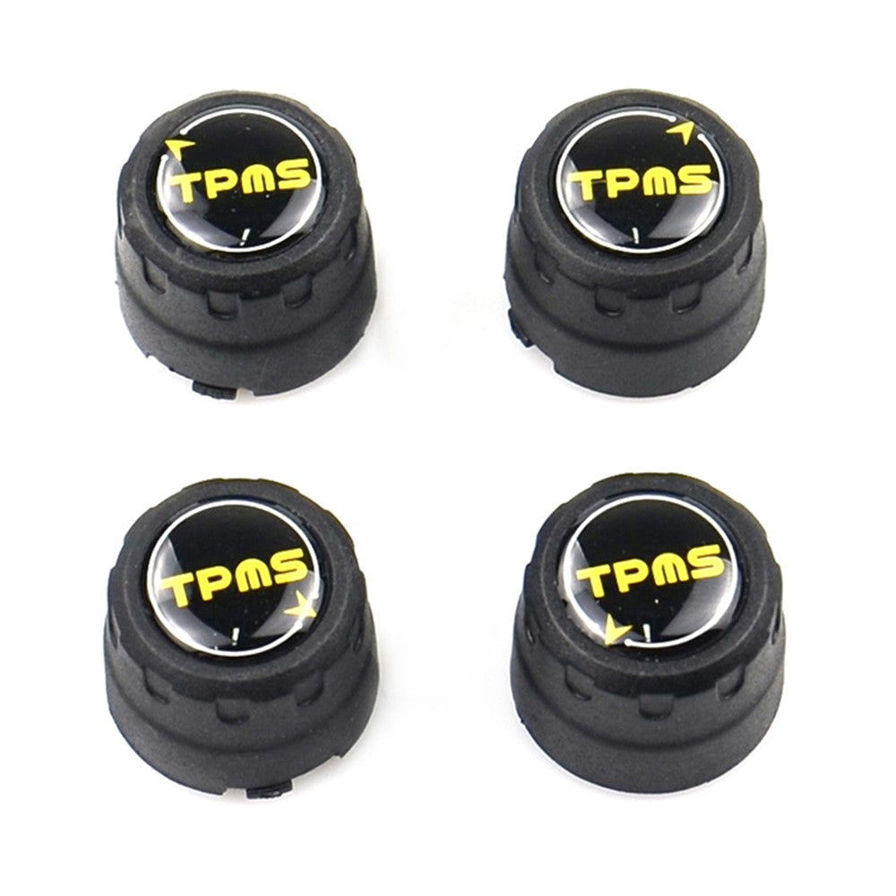 V101B 4PCS Bluetooth-compatible 5.0 Car Tire Pressure Monitoring Sensors Monitors Tools Alarm Modes Real-Time Display APP Controlled (External Installation)