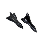 YT-1026 10Pcs / Set Car Roof Shark Fins Vehicle Tail Wings Cover Trim Exterior Decoration Sticker
