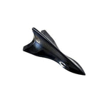 YT-1026 10Pcs / Set Car Roof Shark Fins Vehicle Tail Wings Cover Trim Exterior Decoration Sticker