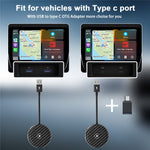 THT-020-5 Trådløs CarPlay Adapter AI-boks Kablet til Trådløs CarPlay-dongle til biler med kablet CarPlay