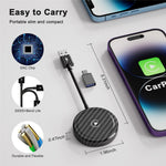 THT-020-5 Trådløs CarPlay Adapter AI-boks Kablet til Trådløs CarPlay-dongle til biler med kablet CarPlay
