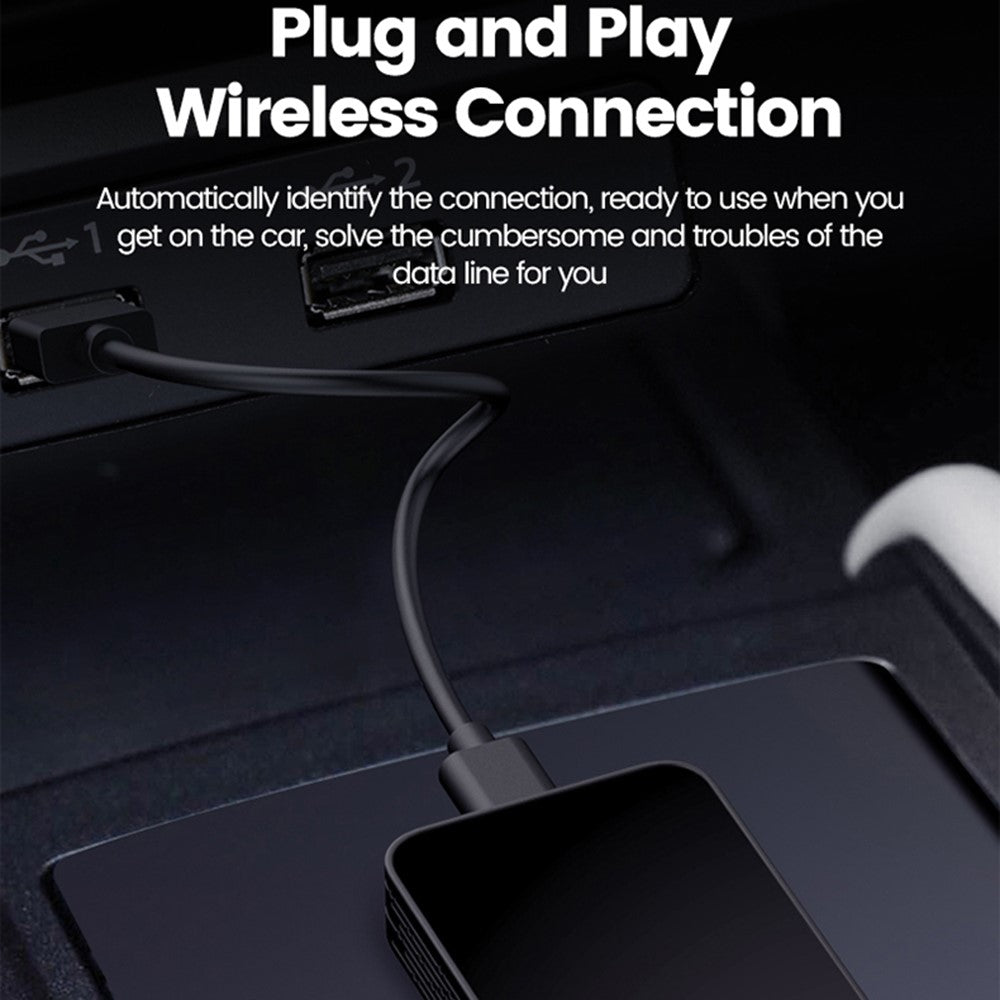 2Air 5.0 Wireless Ai Box for Carplay Android Auto Dongle Adapter 2.4G / 5.8Ghz WiFi Bluetooth-compatible Auto Connect Plug and Play