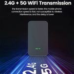 2Air 5.0 Wireless Ai Box for Carplay Android Auto Dongle Adapter 2.4G / 5.8Ghz WiFi Bluetooth-compatible Auto Connect Plug and Play