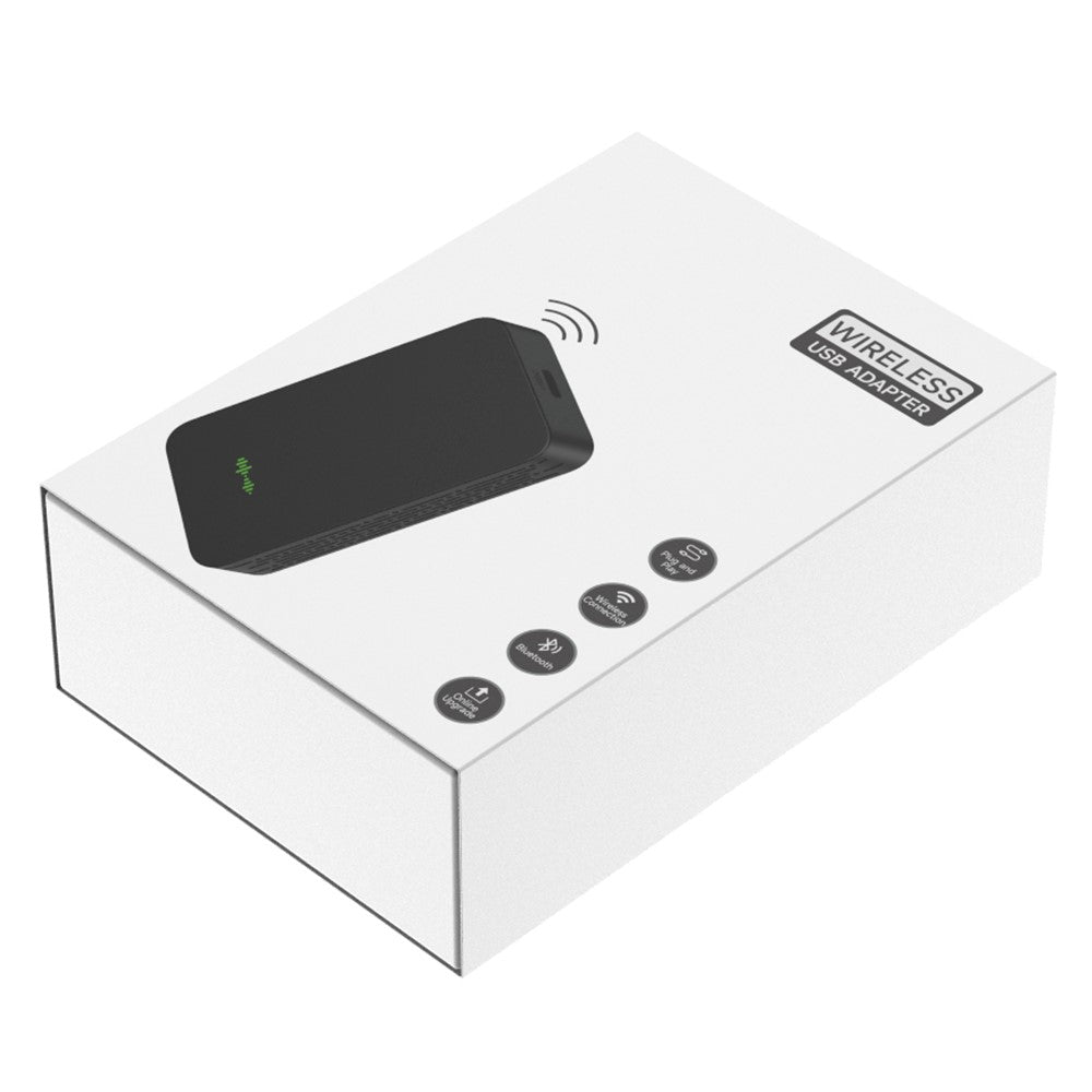 2Air 5.0 Wireless Ai Box for Carplay Android Auto Dongle Adapter 2.4G / 5.8Ghz WiFi Bluetooth-compatible Auto Connect Plug and Play