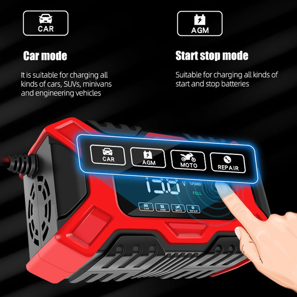 E-FAST TK300 12V Car Motorcycle Battery Charger Lead-Acid Battery Restore Charger