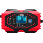 E-FAST zyx-J40 12V / 24V 7-stegs bil- och motorcykelbatteriladdare bly-syra litiumbatteriladdare