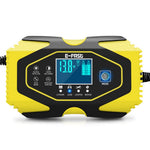 E-FAST zyx-J40 12V / 24V 7-stegs bil- och motorcykelbatteriladdare bly-syra litiumbatteriladdare